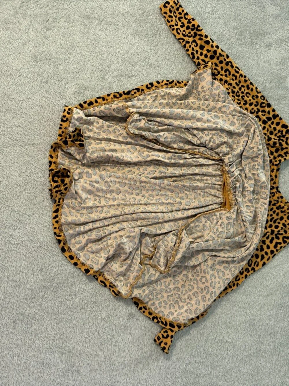 Little Sleepies Leopard Dress DISCONTINUED 12-18 Months